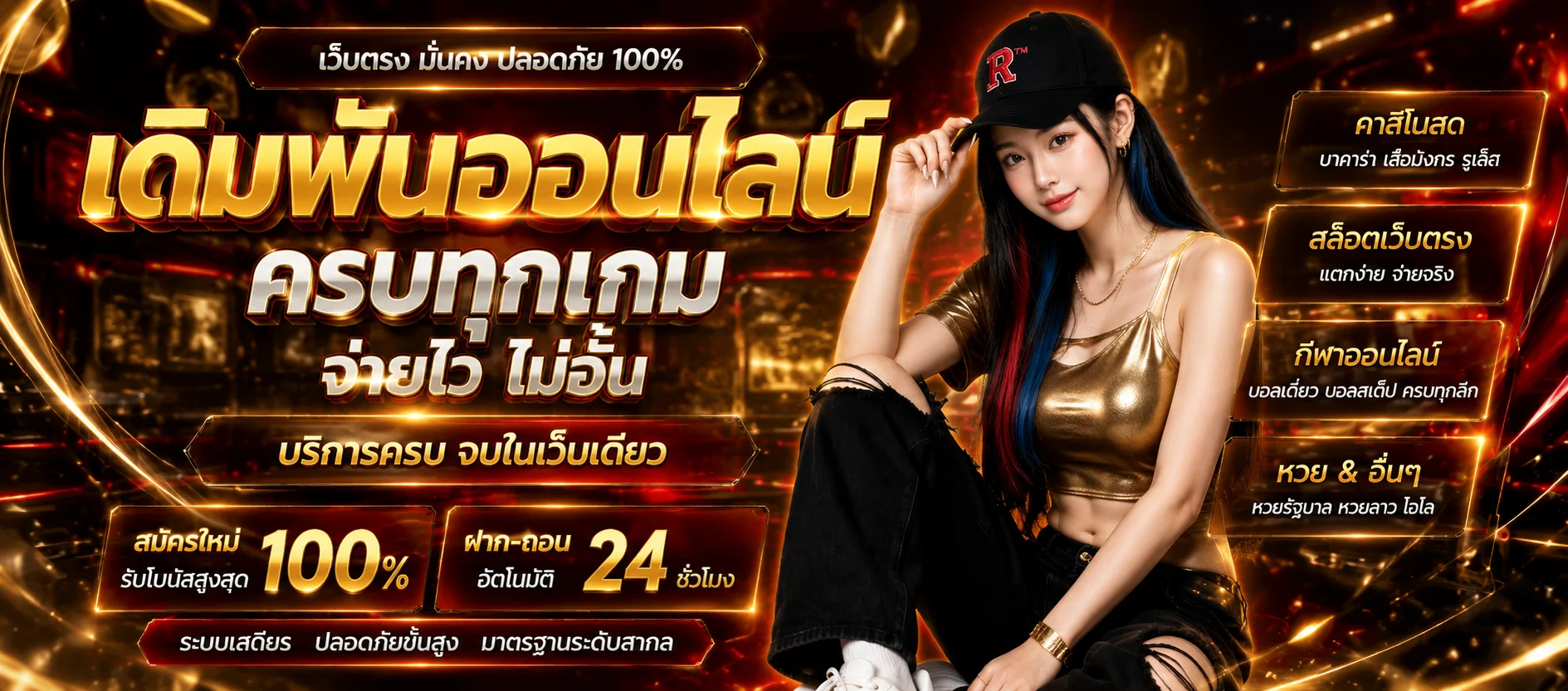 SUPERSPIN007 สล็อตเว็บตรง ฝากถอนออโต้ บาคาร่า คาสิโน